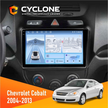Штатна магнітола Chevrolet Cobalt 2004-2013 Cyclone C9-012 4x64 DSP 4G