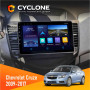 Штатная магнитола Chevrolet Cruze 2009-2018 Cyclone C9006 4x64, DSP, DVR