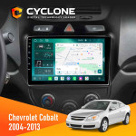 Штатная магнитола Chevrolet Cobalt 2004-2013 Cyclone C9-013 4x64 DSP 4G