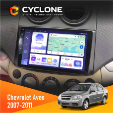 Штатная магнитола Chevrolet Aveo 2007-2011 Cyclone C9008 4x64, DSP