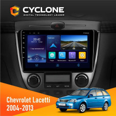Штатная магнитола Chevrolet Lacetti 2004-2013 Climate Cyclone C9006 4x64, DSP, DVR
