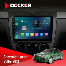 Штатная магнитола Chevrolet Lacetti 2004-2013 Decker D9003 6x128, DSP, 4G, 2k