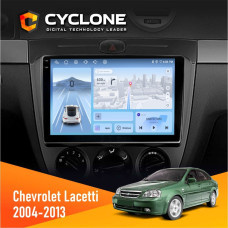 Штатная магнитола Chevrolet Lacetti 2004-2013 Cyclone C9009 4x64, DSP, 4G, 2k