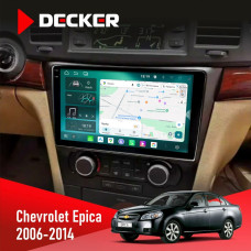 Штатная магнитола Chevrolet Epica 2006-2014 Decker D9004 6x128, DSP 360, 2k