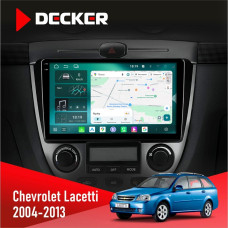 Штатная магнитола Chevrolet Lacetti 2004-2013 Climate Decker D9004 6x128, DSP 360, 2k