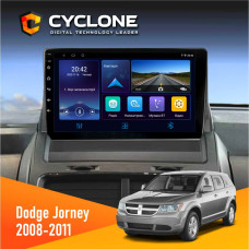 Штатная магнитола Dodge Journey 2008-2011 Cyclone C9006 4x64, DSP, DVR