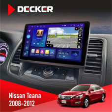 Штатная магнитола Nissan Teana 2008-2012 Decker D10005 4x64, DSP, 360, 4G, 2k