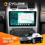 Штатная магнитола Chrysler 300c 2004-2010 Cyclone C9-013 4x64 DSP 4G