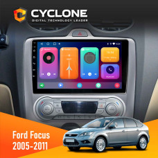 Штатная магнитола Ford Focus 2 2005-2011 Climate Cyclone C9CPL 2x32