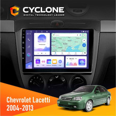 Штатная магнитола Chevrolet Lacetti 2004-2013 Cyclone C9008 4x64, DSP