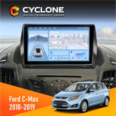 Штатная магнитола Ford C-Max 2010-2019 Cyclone C9009 4x64, DSP, 4G, 2k