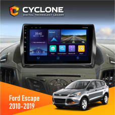 Штатная магнитола Ford Escape 2012-2019 Cyclone C9006 4x64, DSP, DVR