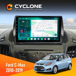 Штатна магнітола Ford C-Max 2010-2019 Cyclone C9-013 4x64 DSP 4G