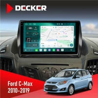 Штатная магнитола Ford C-Max 2010-2019 Decker D9004 6x128, DSP 360, 2k
