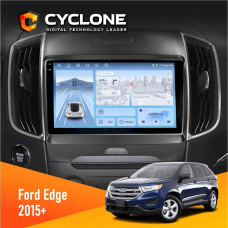 Штатная магнитола Ford Edge 2015+ Cyclone C9009 4x64, DSP, 4G, 2k