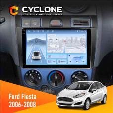 Штатная магнитола Ford Fiesta 2006-2008 Cyclone C9009 4x64, DSP, 4G, 2k