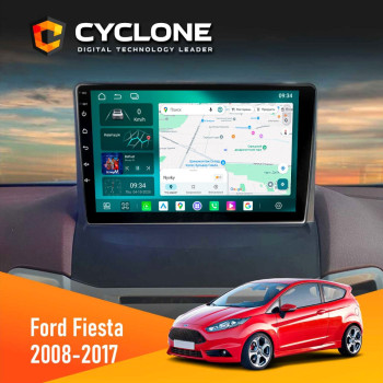 Штатная магнитола Ford Fiesta 2008-2017 Cyclone C9-013 4x64 DSP 4G
