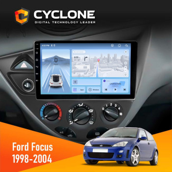 Штатна магнітола Ford Focus 1998-2004 Cyclone C9-012 4x64 DSP 4G