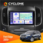 Штатна магнітола Ford Edge 2015+ Cyclone C9-011 4x64, DSP