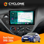 Штатная магнитола Ford Focus 1998-2004 Cyclone C9-013 4x64 DSP 4G