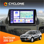 Штатная магнитола Ford Escape 2012-2019 Cyclone C9-011 4x64, DSP