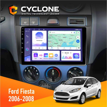 Штатная магнитола Ford Fiesta 2006-2008 Cyclone C9-011 4x64, DSP