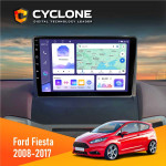 Штатная магнитола Ford Fiesta 2008-2017 Cyclone C9-011 4x64, DSP