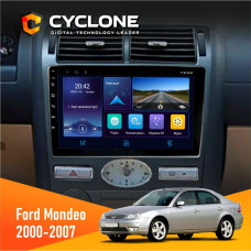 Штатная магнитола Ford Mondeo 2000-2007 Climate Cyclone C9006 4x64, DSP, DVR