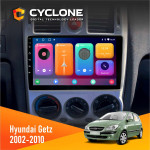 Штатна магнітола Hyundai Getz 2002-2010 Cyclone C9CPL 2x32