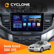  Штатна магнітола Honda Accord 2008-2015 Cyclone C9006 4x64, DSP, DVR