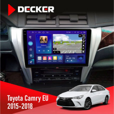  Штатна магнітола Toyota Camry 2015-2018 EU Decker D10005 4x64, DSP, 360, 4G, 2k