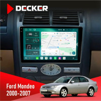 Штатная магнитола Ford Mondeo 2000-2007 Climate Decker D9004 6x128, DSP 360, 2k
