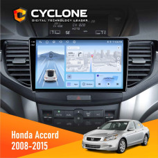 Штатная магнитола Honda Accord 2008-2015 Cyclone C9009 4x64, DSP, 4G, 2k