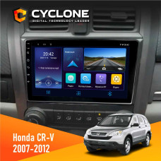  Штатна магнітола Honda CR-V 2007-2012 Cyclone C9006 4x64, DSP, DVR