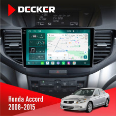 Штатная магнитола Honda Accord 2008-2015 Decker D9004 6x128, DSP 360, 2k
