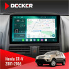 Штатная магнитола Honda CR-V 2001-2006 Decker D9004 6x128, DSP 360, 2k