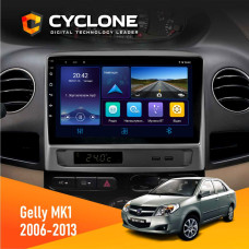  Штатна магнітола Gelly MK1 2006-2013 Cyclone C9006 4x64, DSP, DVR