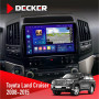 Штатна магнітола Toyota Land Cruiser (200) 2008-2015 Decker D10005 4x64, DSP, 360, 4G, 2k