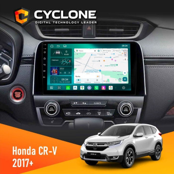 Штатная магнитола Honda CR-V 2017 Cyclone C9-013 4x64 DSP 4G