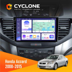 Штатная магнитола Honda Accord 8 2008-2015 Cyclone C9-011 4x64, DSP
