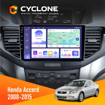 Штатная магнитола Honda Accord 8 2008-2015 Cyclone C9-011 4x64, DSP