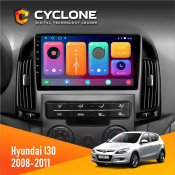  Штатна магнітола Hyundai i30 (FD) 2008-2011 Cyclone C9CPL 2x32