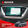 Штатная магнитола Hyundai Accent 2017+ Decker D9004 6x128, DSP 360, 2k