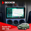 Штатная магнитола Hyundai Getz 2002-2010 Decker D9004 6x128, DSP 360, 2k