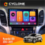Штатная магнитола Hyundai i30 2012-2017 CAN Cyclone C9CPL 2x32