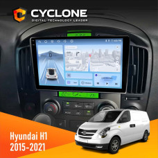 Штатная магнитола Hyundai H-1 2015-2021 Cyclone C9009 4x64, DSP, 4G, 2k