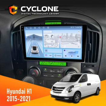 Штатна магнітола Hyundai H-1 2015-2021 Cyclone C9-012 4x64 DSP 4G