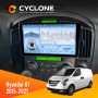 Штатная магнитола Hyundai H-1 2015-2021 Cyclone C9009 4x64, DSP, 4G, 2k