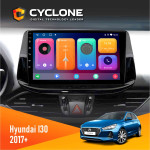 Штатна магнітола Hyundai i30 2017+ Cyclone C9CPL 2x32