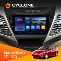 Штатная магнитола Hyundai Elantra 2011-2013 Cyclone C9006 4x64, DSP, DVR
